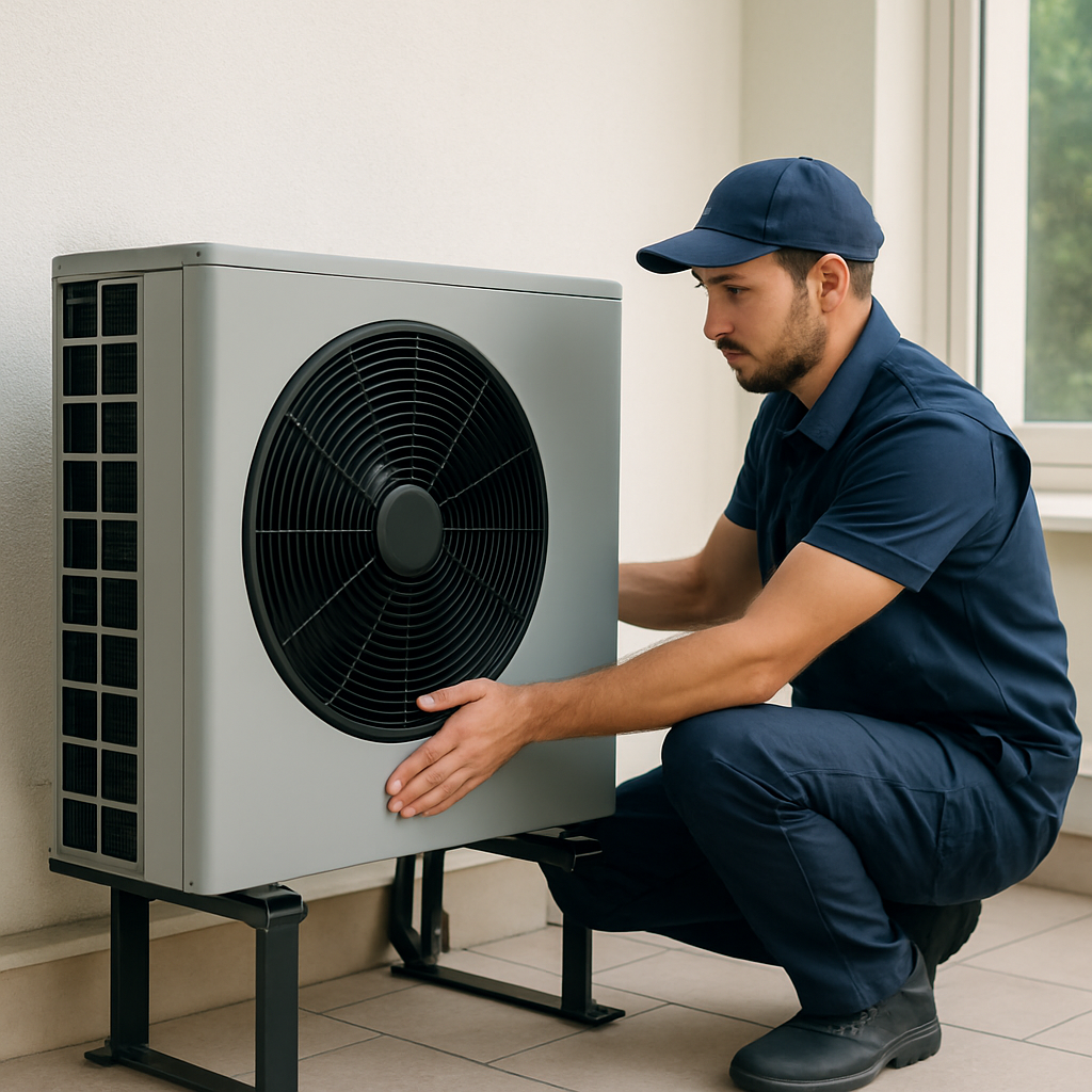 Installation d'une pompe à chaleur pour rénovation énergétique