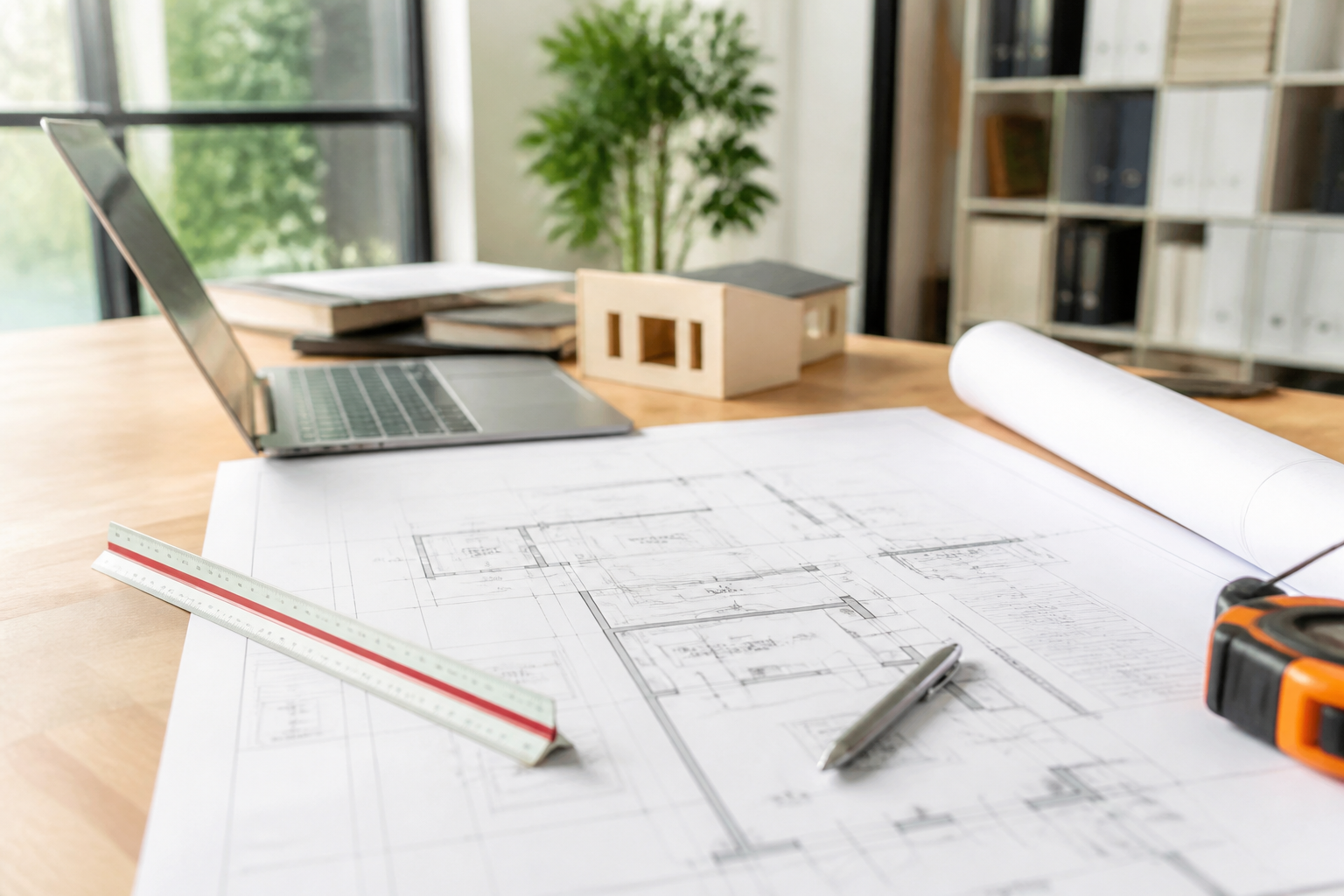 Plans architecturaux pour modification de permis de construire