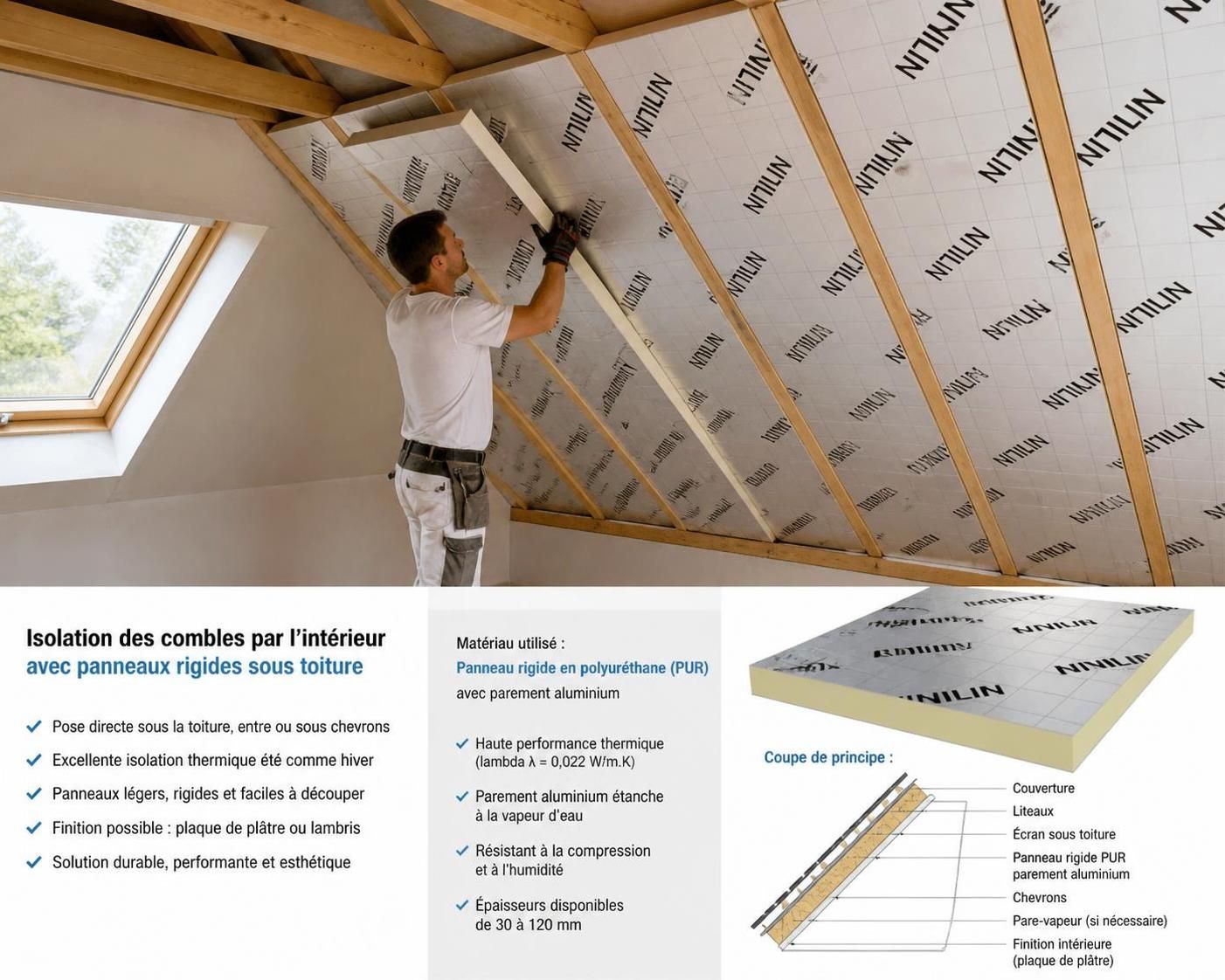 découvrez nos conseils pratiques pour l'aide à l'isolation des combles perdus et optimisez votre confort thermique tout en réalisant des économies d'énergie.
