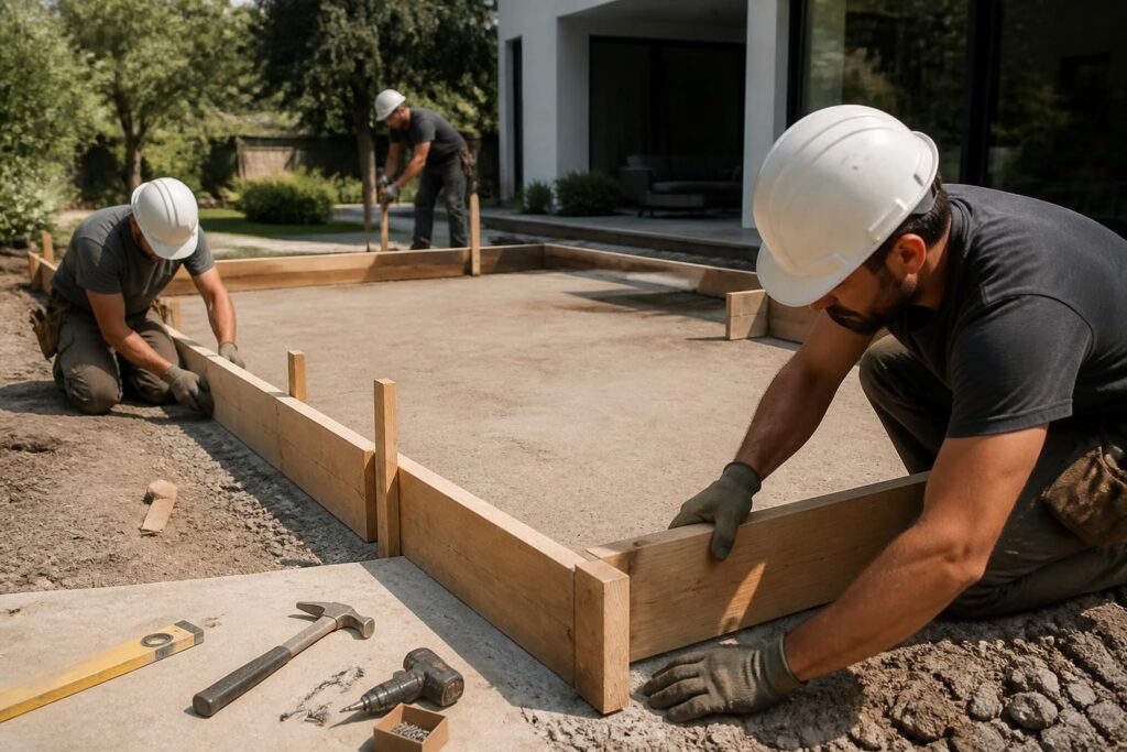 découvrez notre guide complet pour réussir le coffrage de votre terrasse en béton. conseils pratiques, étapes détaillées et astuces pour un chantier réussi.