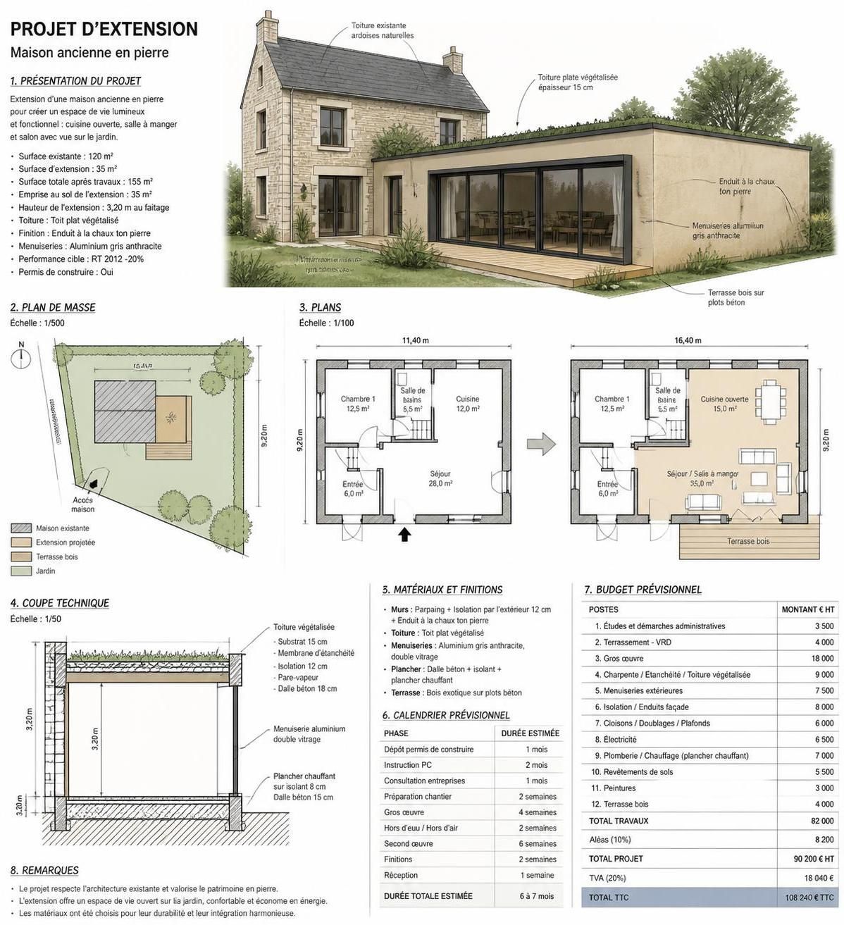 découvrez nos conseils essentiels pour réussir l'extension de votre maison ancienne en pierre, alliant charme et modernité.