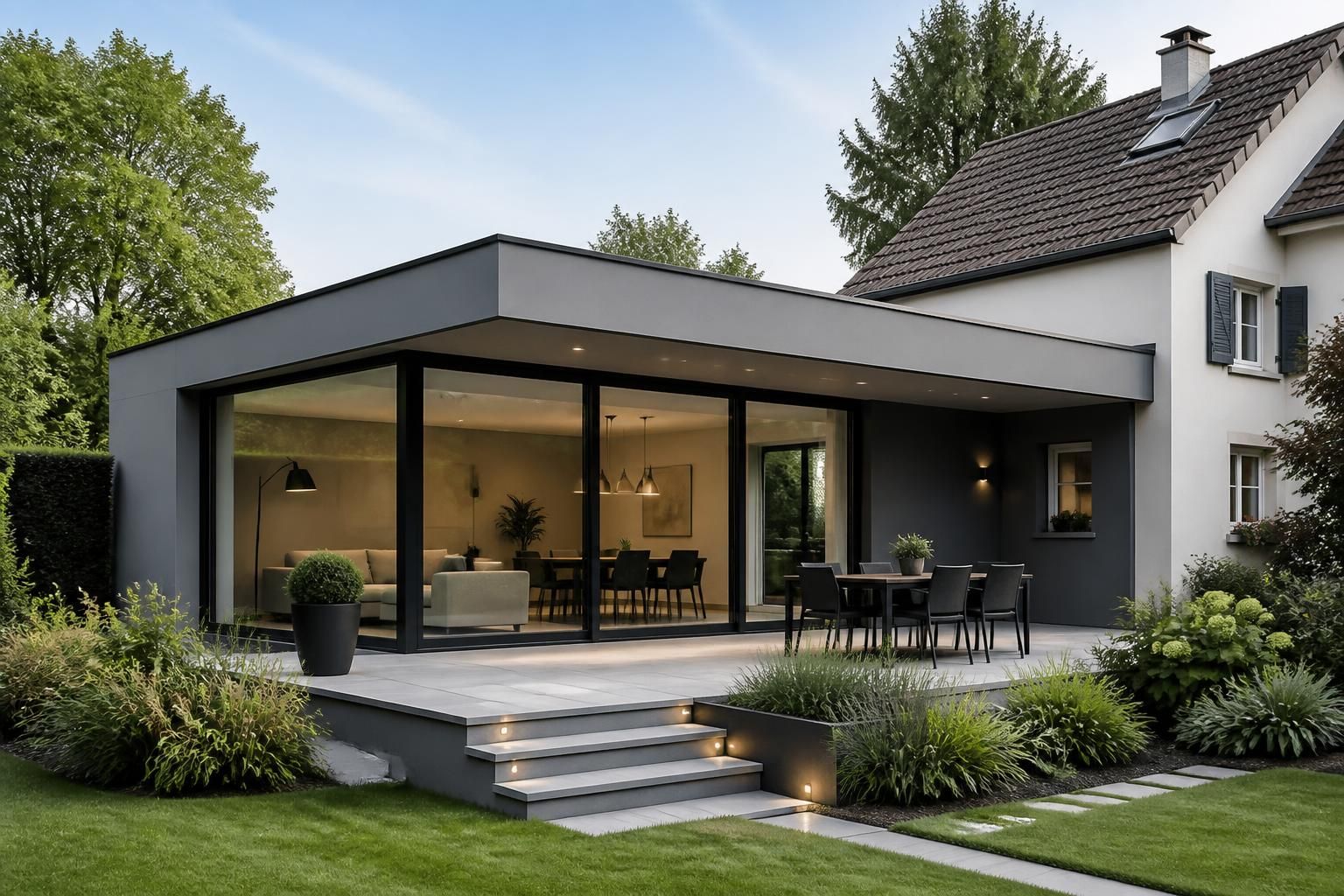 découvrez nos conseils pratiques pour réussir l'extension de votre maison avec une toiture plate, optimisez votre espace et harmonisez votre projet d'agrandissement.