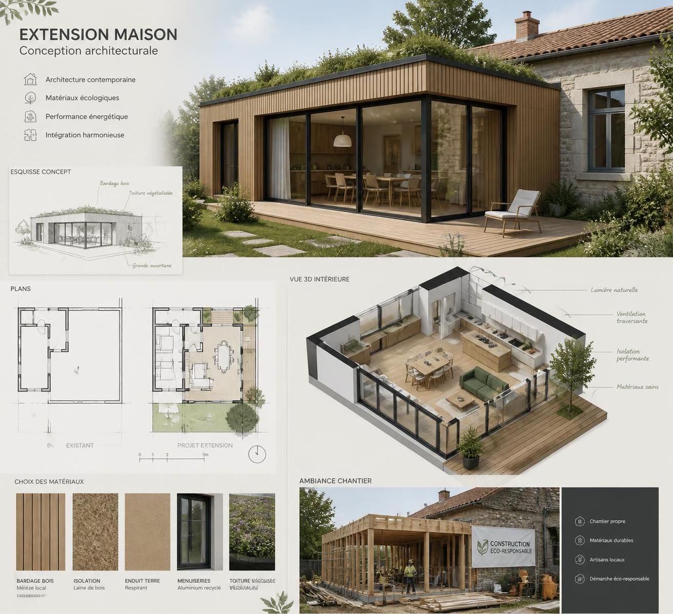 découvrez nos conseils pratiques pour réussir l'extension de votre maison : étapes clés, choix des matériaux, démarches administratives et astuces pour un projet réussi.
