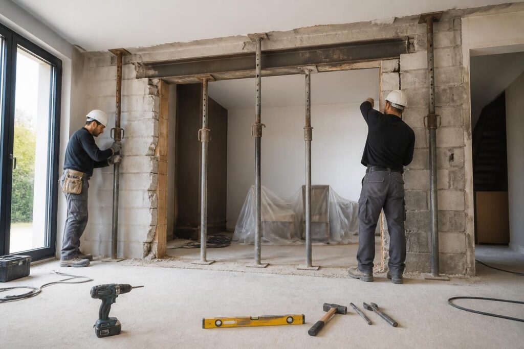 découvrez les étapes clés et les précautions indispensables pour faire une ouverture dans un mur porteur en toute sécurité et garantir la solidité de votre construction.