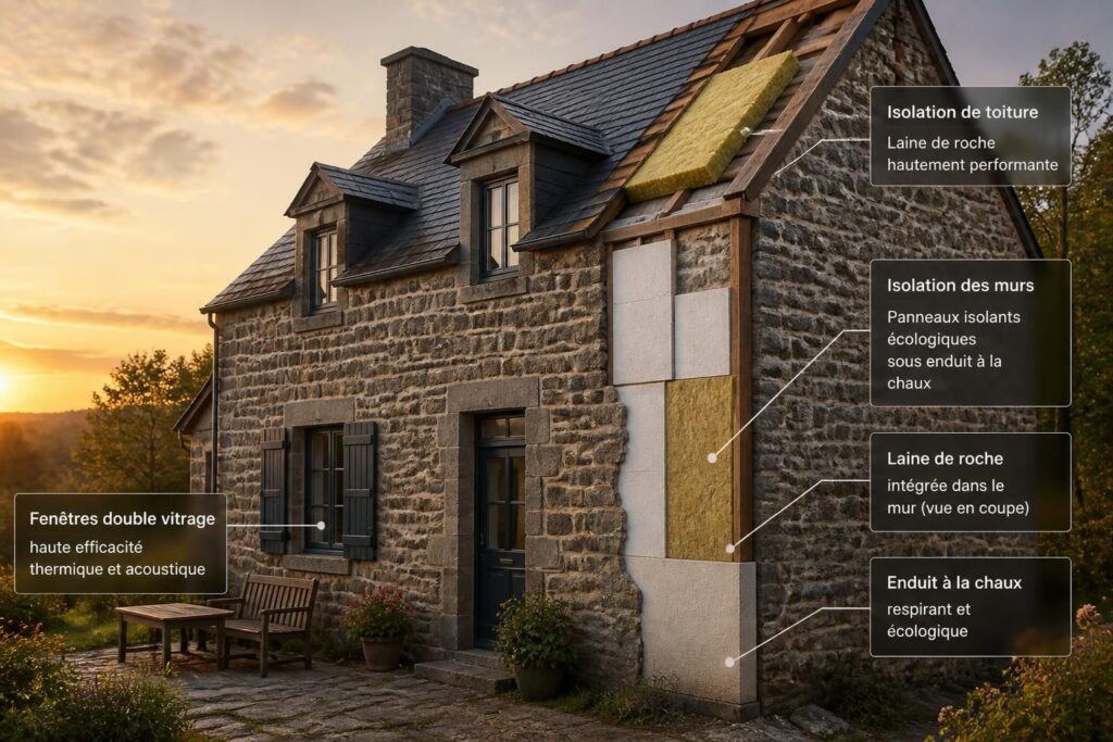 découvrez les meilleures techniques et matériaux pour isoler efficacement votre maison en pierre et assurer un confort thermique optimal toute l'année.