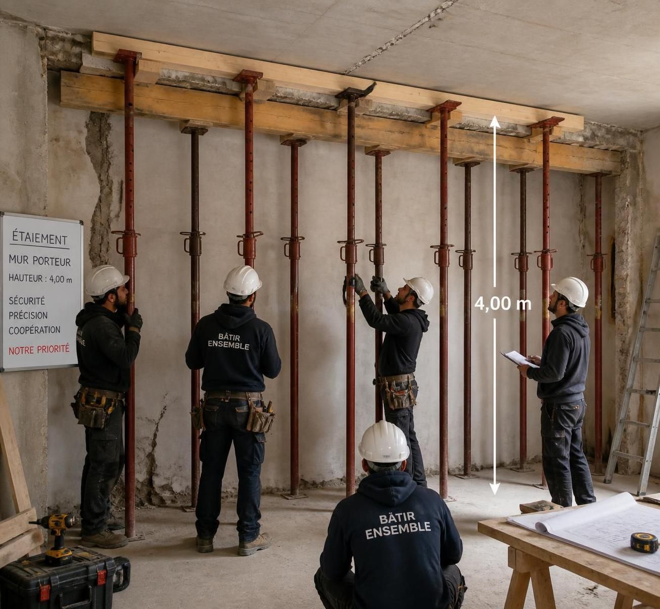 découvrez les prix d'ouverture d'un mur porteur de 4 mètres et les principaux facteurs influençant le coût pour réussir vos travaux en toute sérénité.