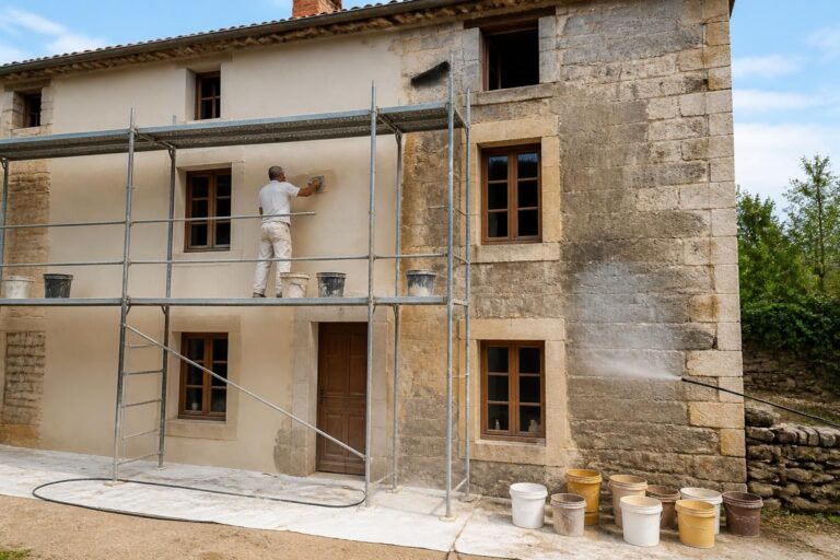 Ravaler façade : les étapes clés pour redonner vie à votre extérieur
