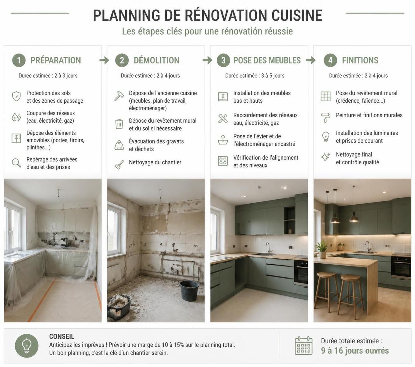 découvrez les étapes clés pour réussir la rénovation de votre cuisine en 2026. conseils pratiques, planification et astuces pour une cuisine moderne et fonctionnelle.