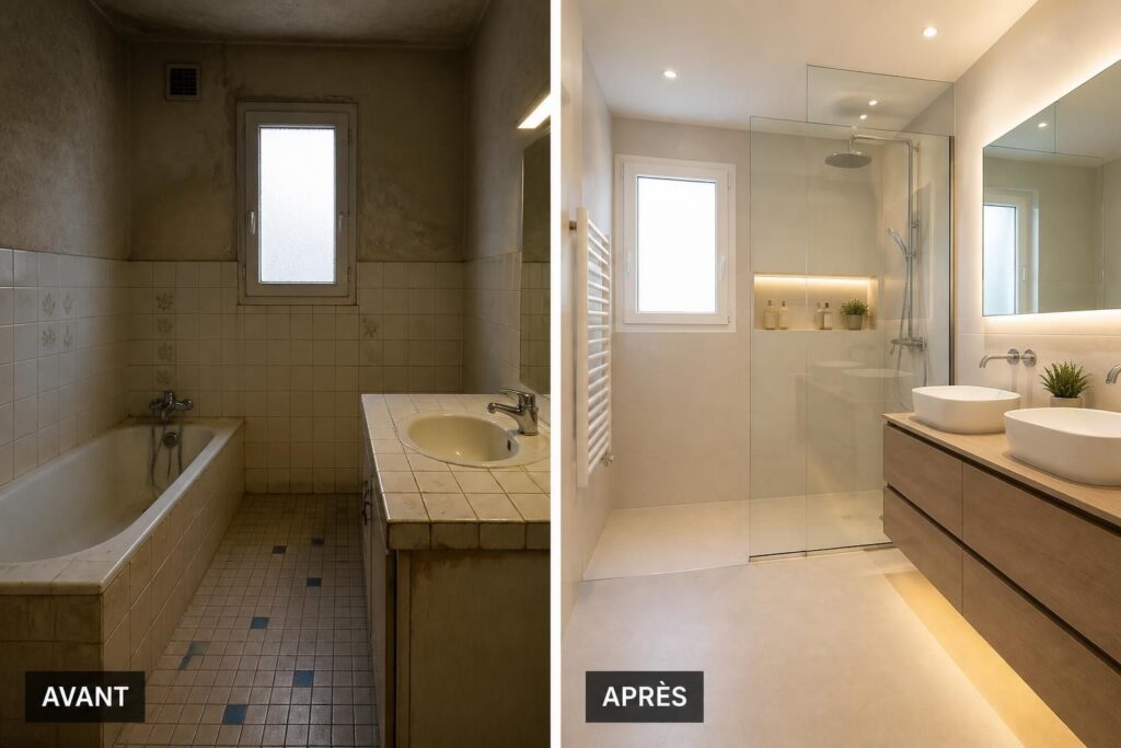 découvrez les étapes clés pour réussir la rénovation de votre salle de bain avec des exemples avant/après inspirants. guide pratique pour transformer votre espace en un lieu moderne et fonctionnel.