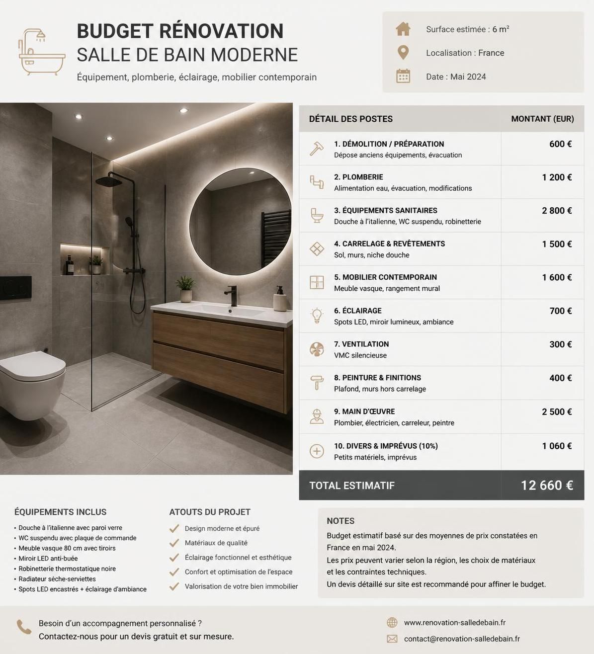 découvrez les étapes clés et conseils pratiques pour réussir la rénovation de votre salle de bain, alliant fonctionnalité et esthétique.