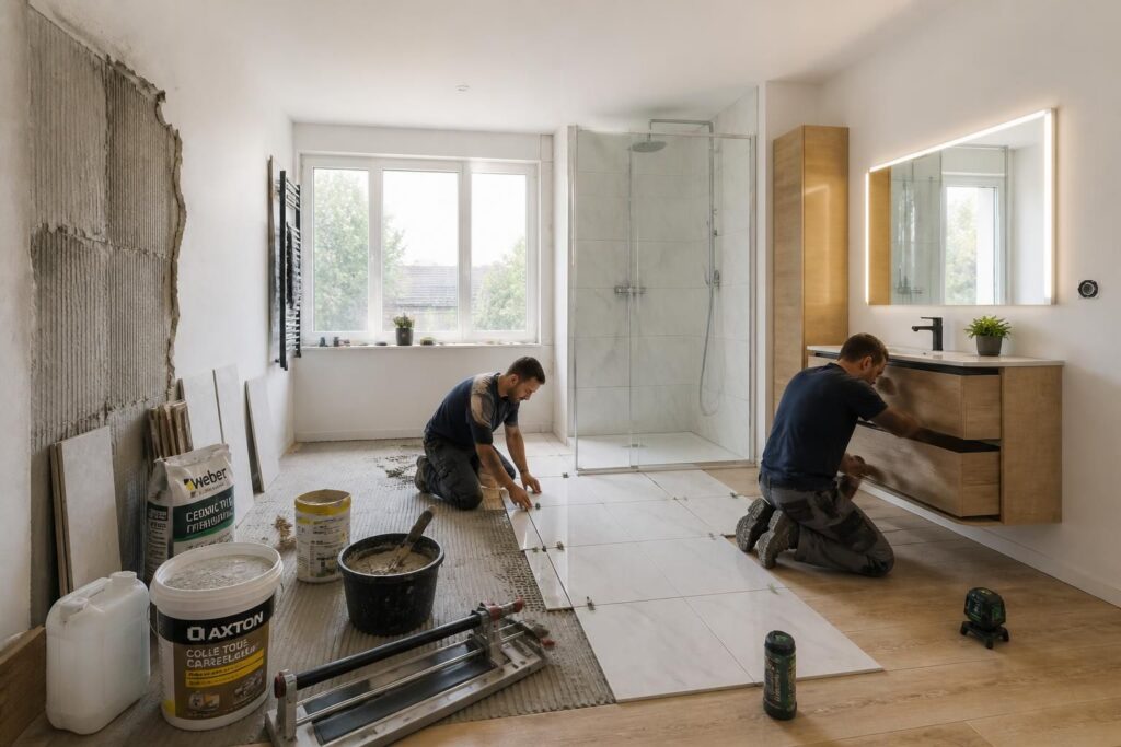 découvrez les étapes clés pour réussir la rénovation de votre salle de bain, de la planification à la réalisation, et transformez cet espace en un lieu moderne et fonctionnel.