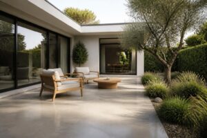 Terrasse béton prix : guide complet pour estimer votre budget en 2026