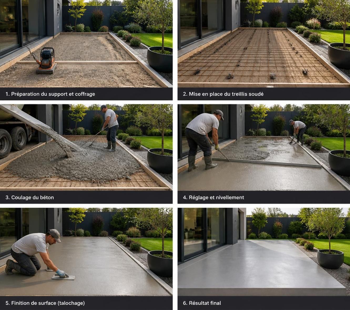 découvrez notre guide complet pour créer des terrasses en béton à la fois durables et esthétiques, alliant solidité et design pour un aménagement extérieur réussi.