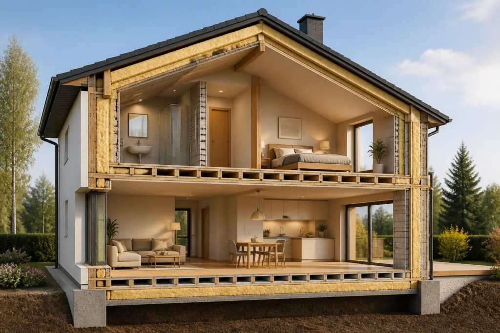 découvrez nos conseils pour bien isoler l’intérieur de votre maison et assurer un confort optimal tout au long de l’année, tout en réalisant des économies d’énergie.