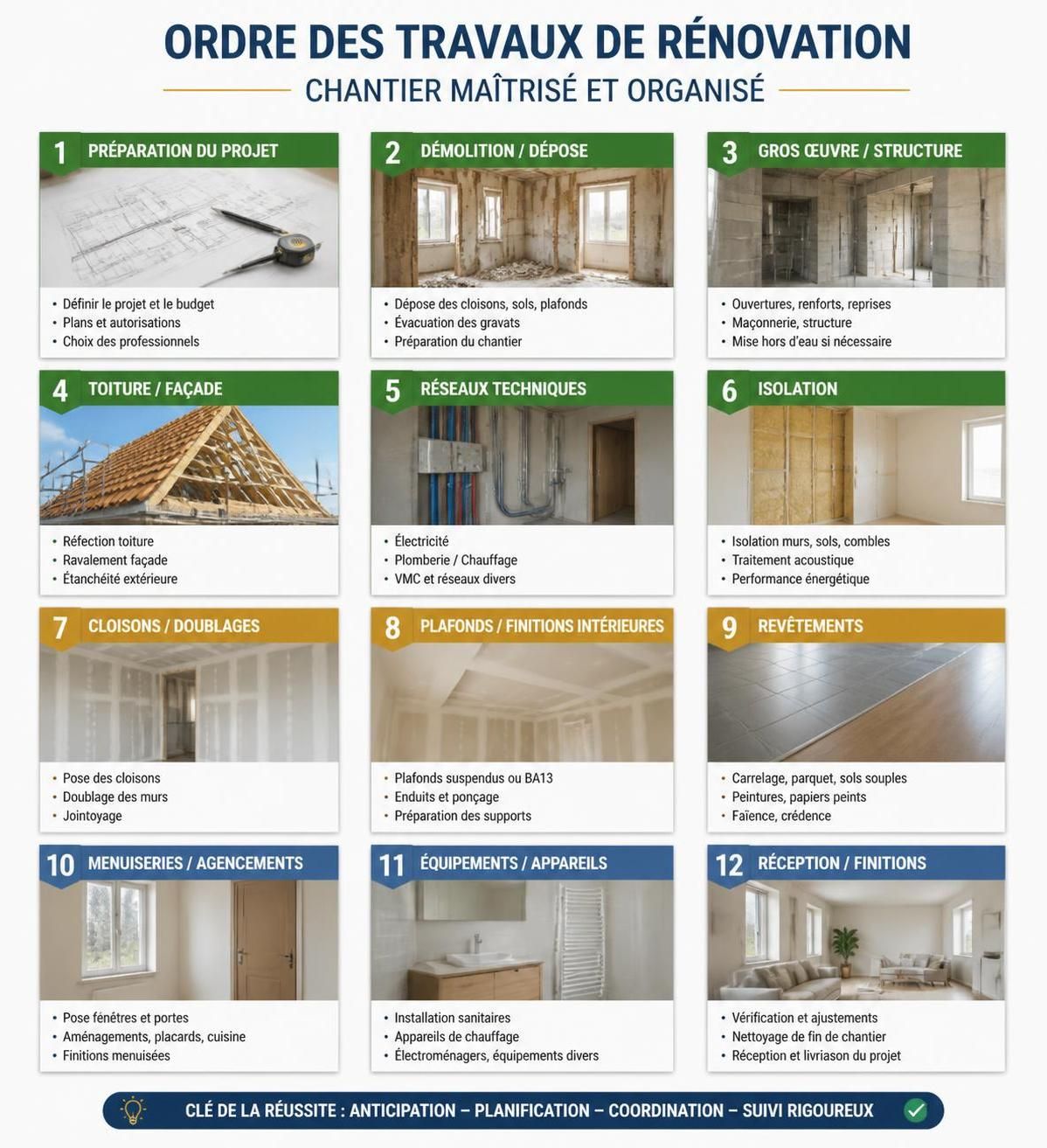 découvrez nos conseils pratiques et étapes clés pour rénover votre maison facilement et efficacement, de la planification à la réalisation.