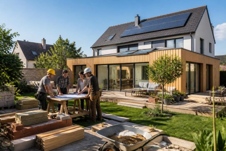 Idées et solutions pratiques pour réussir l’agrandissement de votre maison