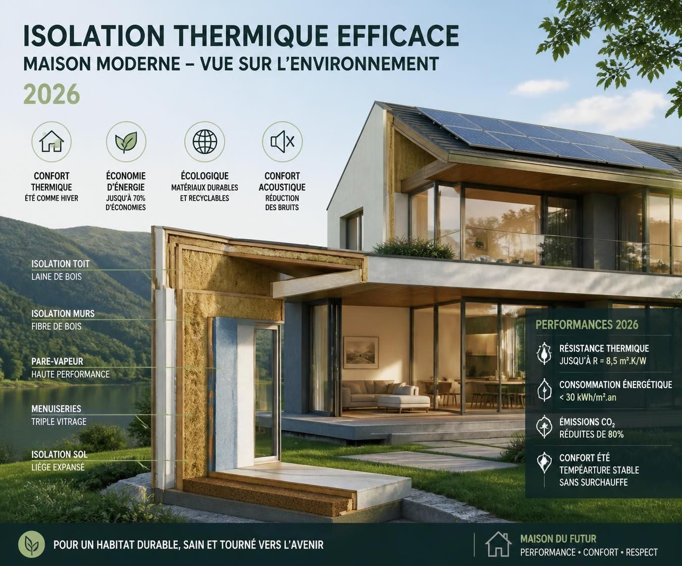 découvrez pourquoi l'isolation thermique des bâtiments est essentielle en 2026 pour réduire les coûts énergétiques, améliorer le confort et contribuer à la protection de l'environnement.