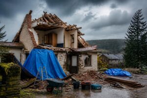 Maison sans toiture : comprendre les impacts et solutions possibles