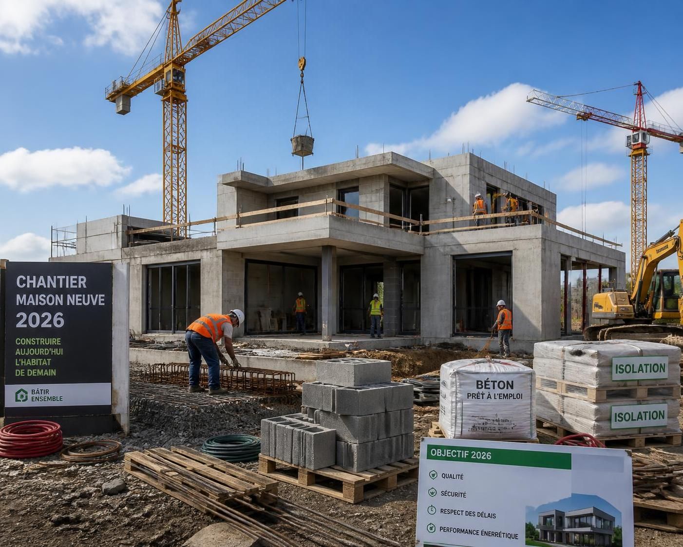 découvrez le coût réel de la construction d'une maison en 2026, avec une analyse détaillée des prix, des matériaux et des facteurs influençant le budget.