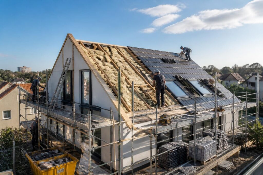découvrez les tarifs estimés pour la rénovation de toiture en 2026 et obtenez des conseils pour bien préparer votre projet et choisir les meilleurs matériaux.