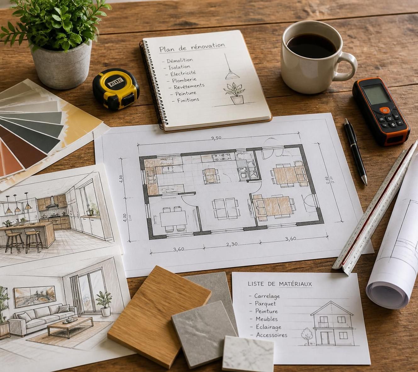 découvrez des conseils pratiques pour réussir la rénovation intérieure de votre maison et transformer votre espace en un lieu moderne et confortable.