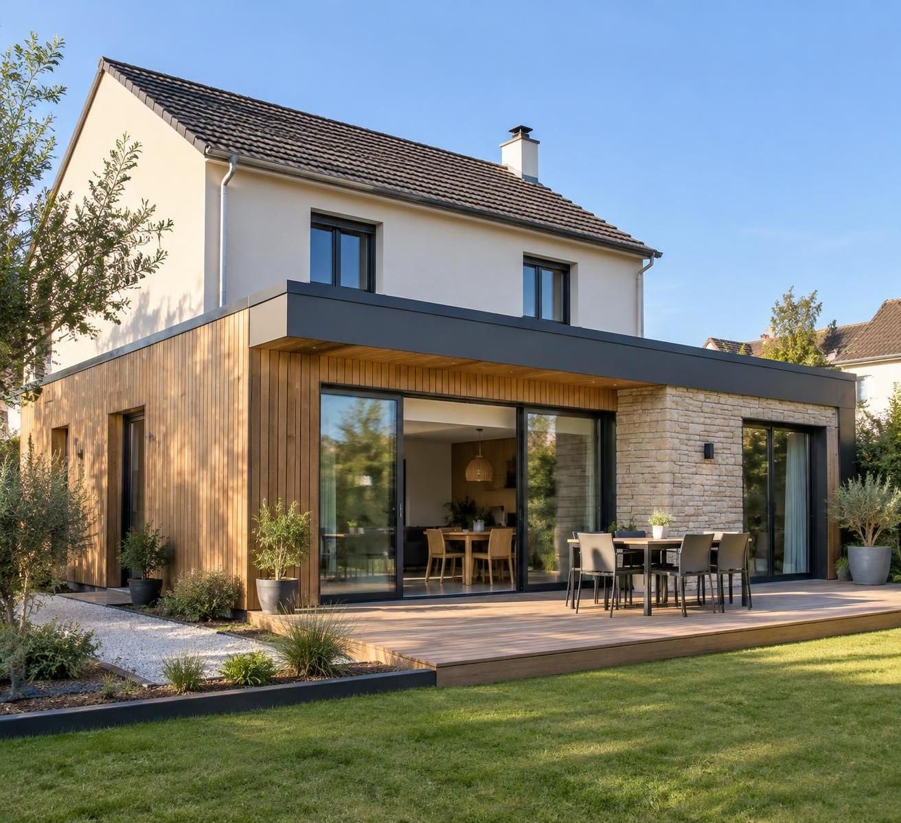 découvrez le prix au m² d’une extension de maison en 2026 et les facteurs qui influencent le budget : surface, matériaux, finitions et complexité des travaux.