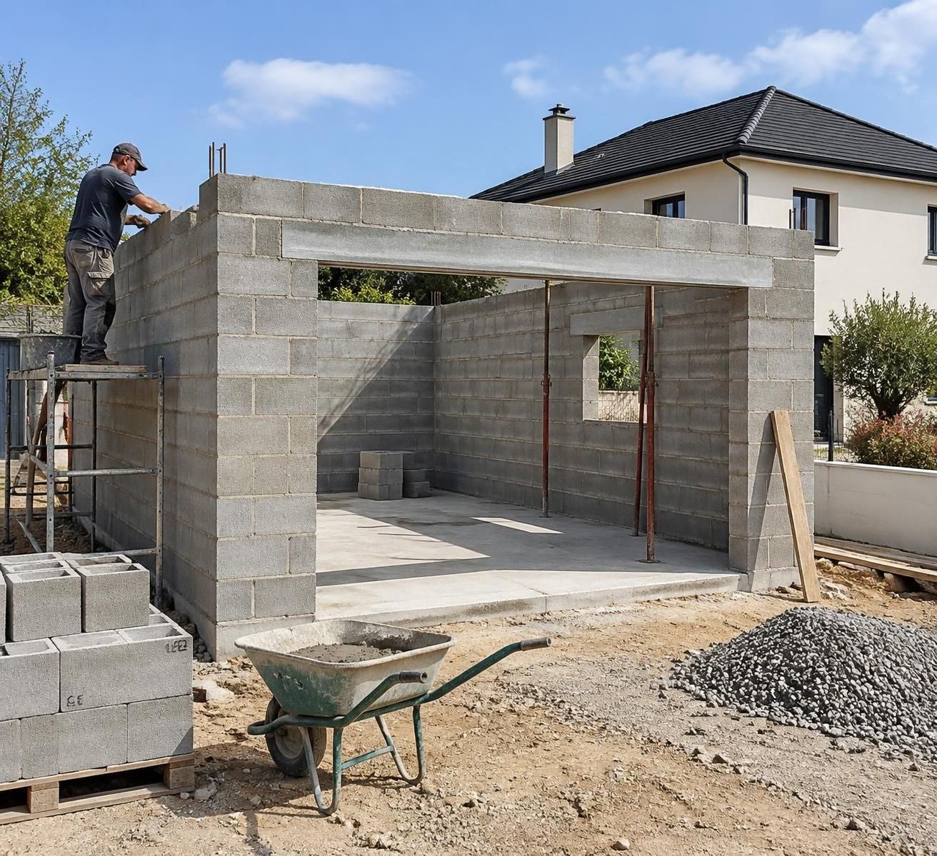 découvrez le prix d’un garage en parpaing de 30 m² : budget à prévoir, coût des matériaux et de la main-d’œuvre, et facteurs qui influencent le tarif.