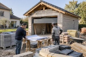 Prix d’un garage en parpaing de 30 m² : budget et facteurs à prévoir